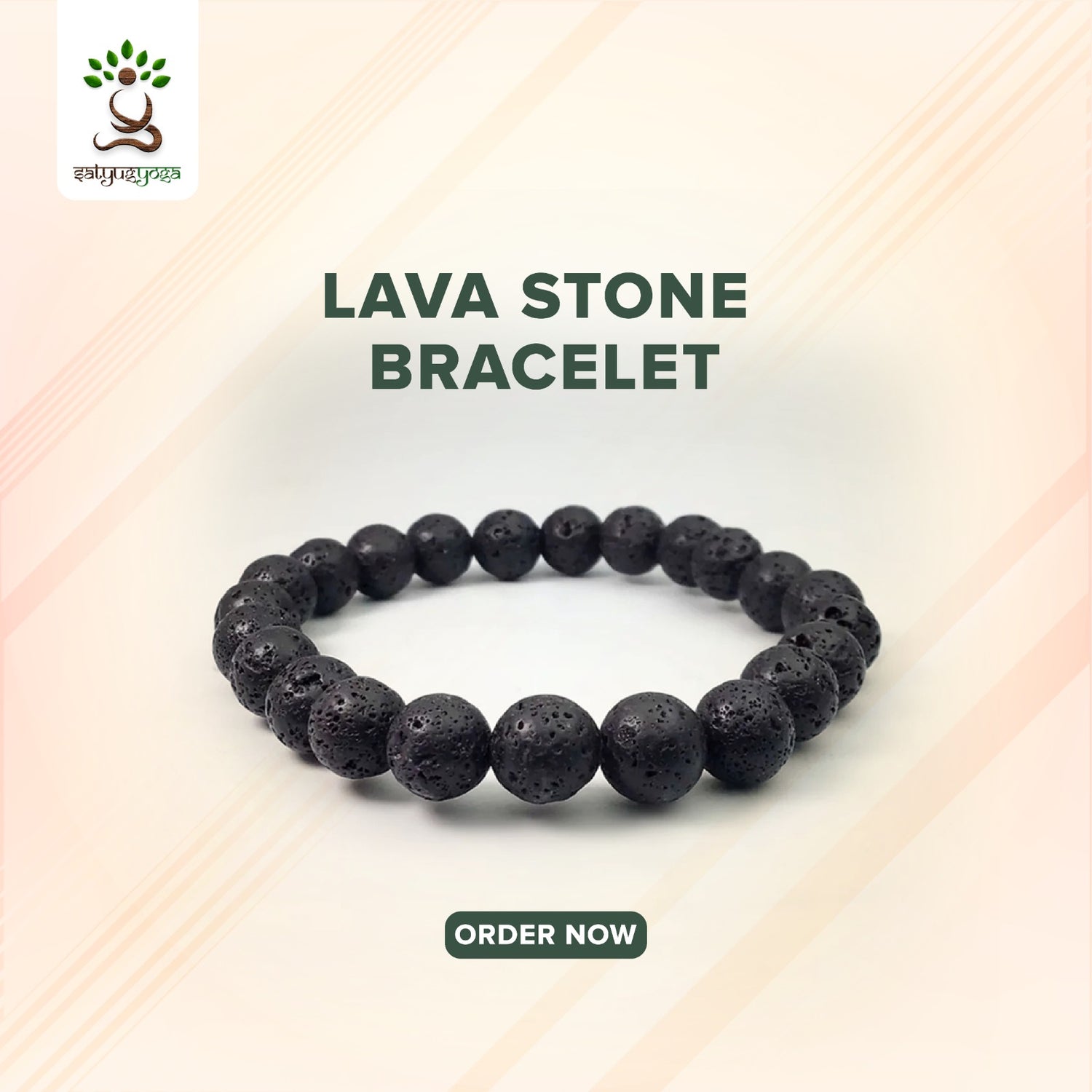 Lava Stone Bracelet