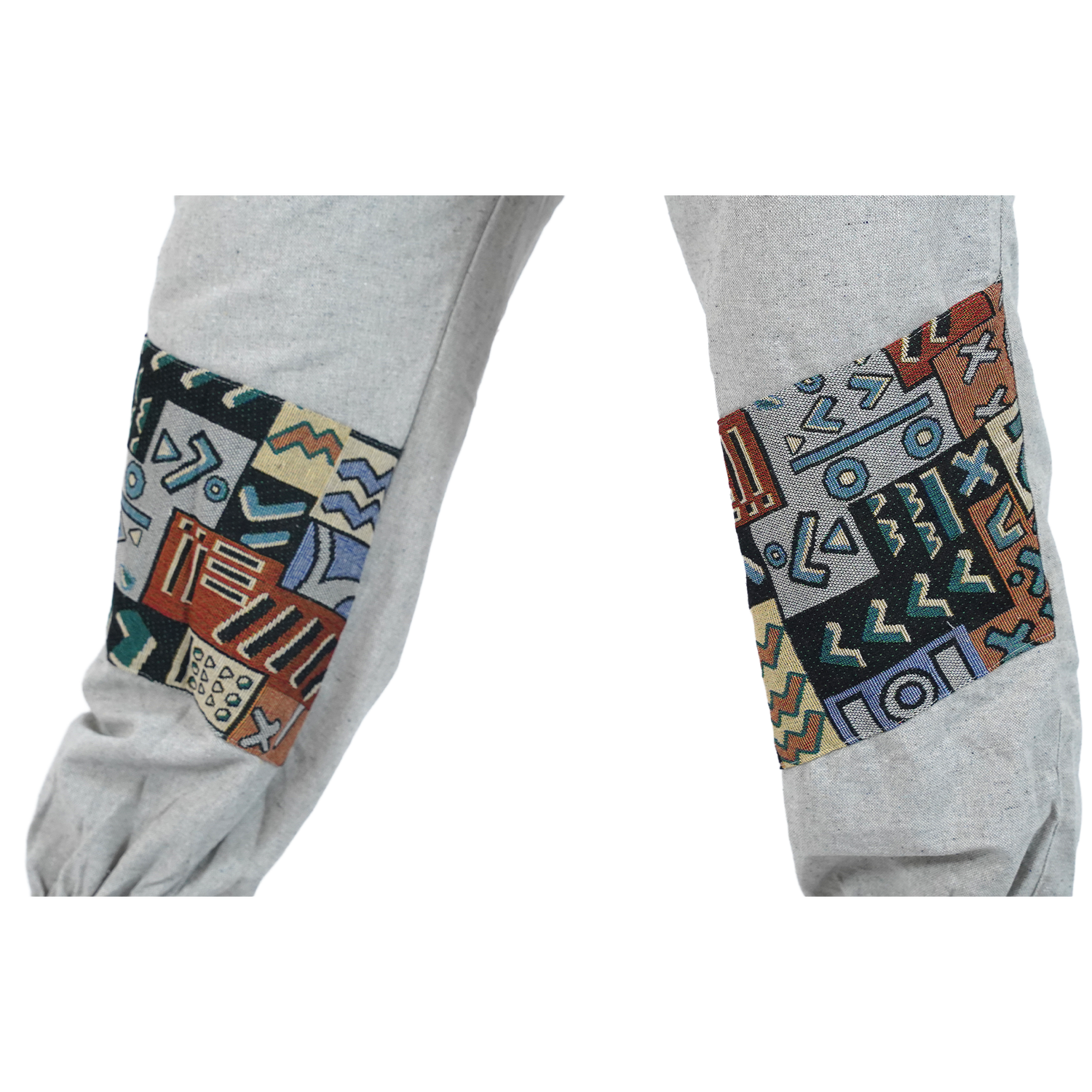 Ash with Multicolor Design Yippie Hopper Elastic Back Side