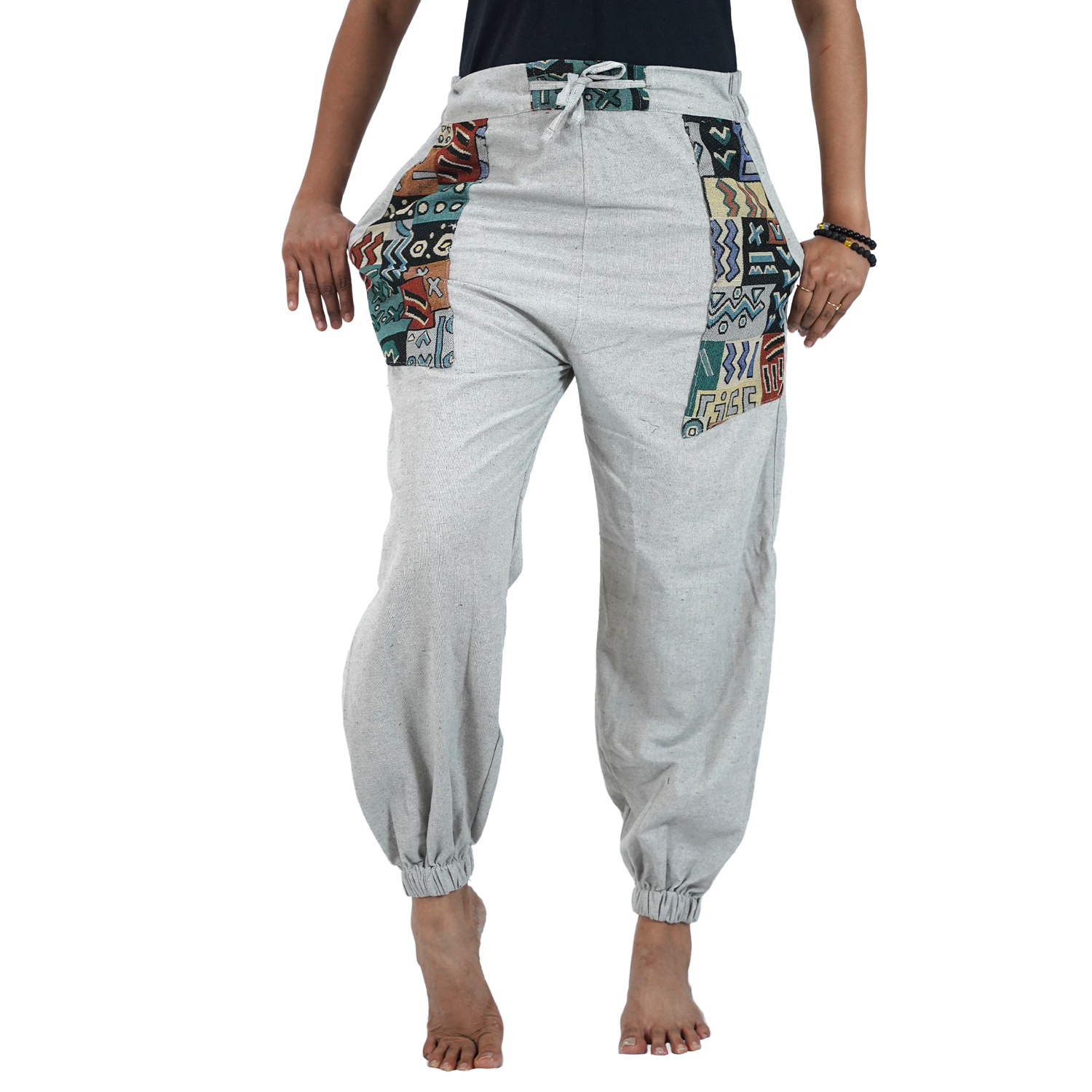 Ash Bohemian Hopper Elastic Back Side Pants