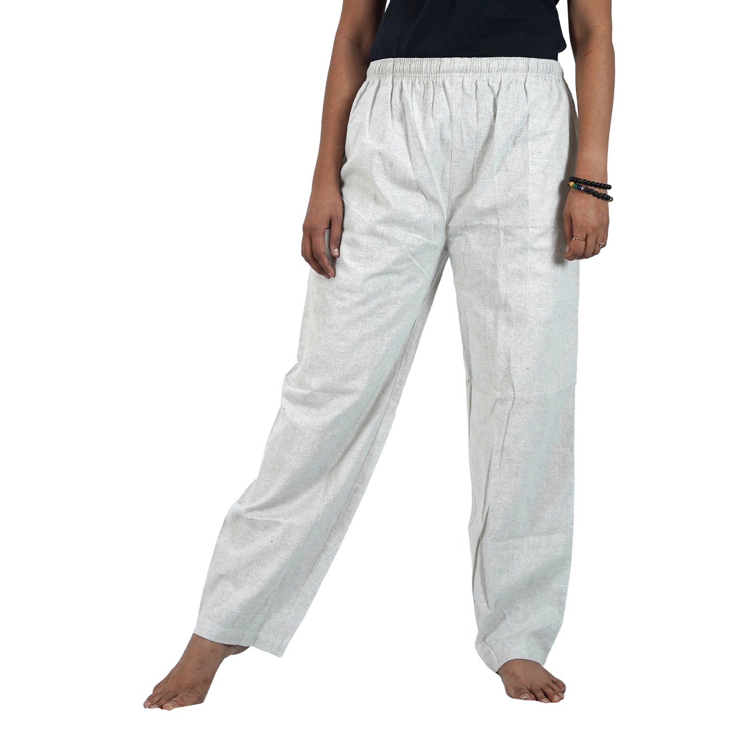 Grey Eco-Friendly Fabric Cotton Lounge Pants