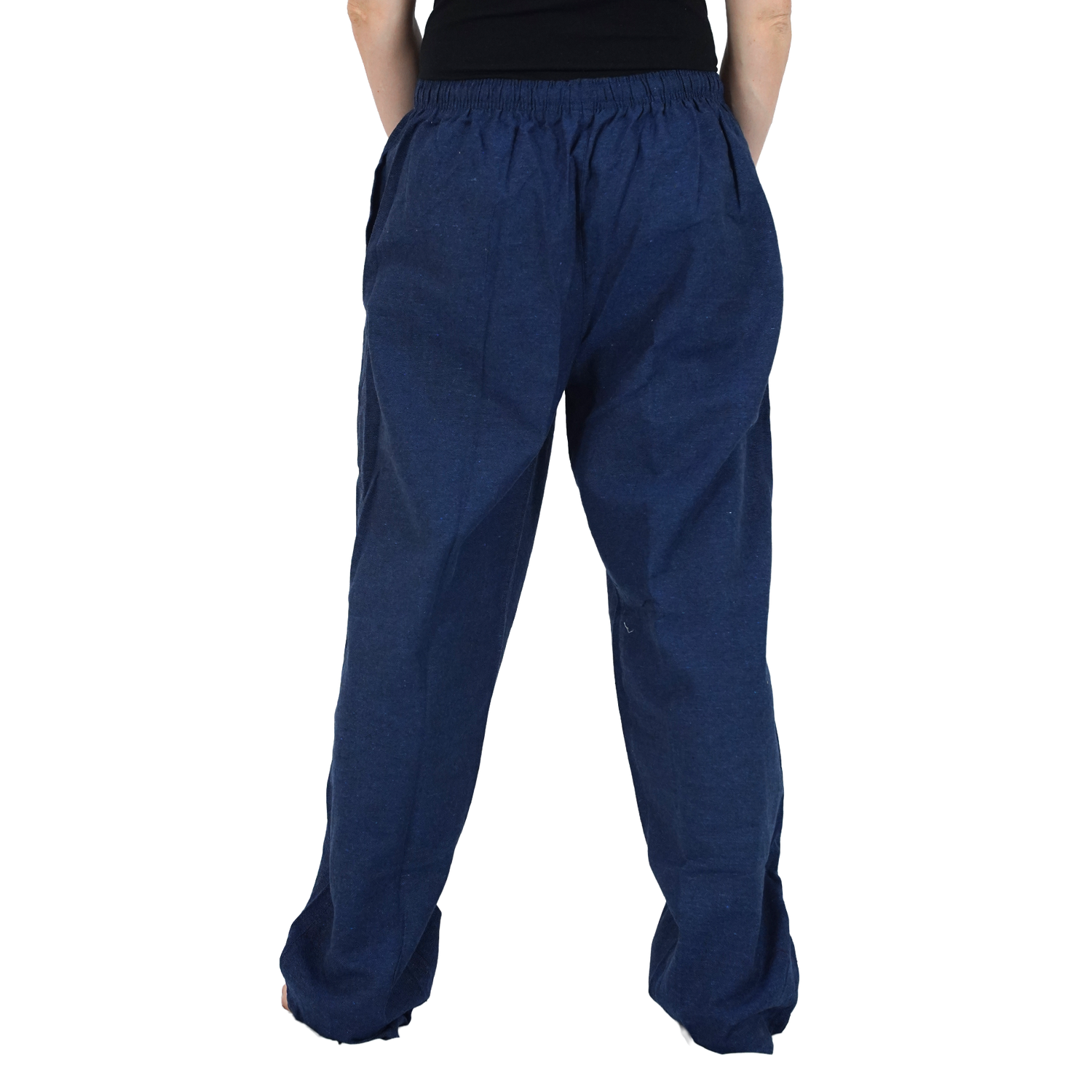 Blue Eco-Friendly Fabric Cotton Lounge Pants