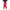 Red Tye Dye Harem Pants Rayon Drop Crotch